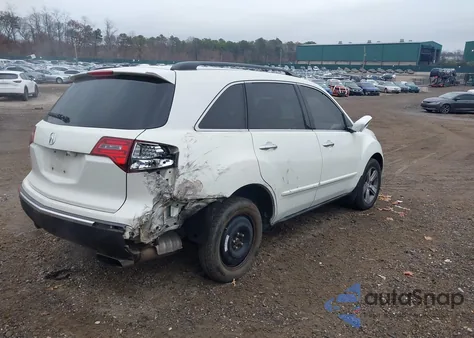 2010 Acura Mdx Technology Package from USA, damaged, VIN 2HNYD2H63AH528411